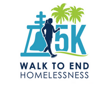 Walk logo consisting of Raincross and image of walker